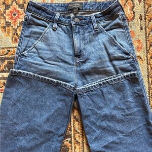 Banana Republic Women's Blue Flare Jeans